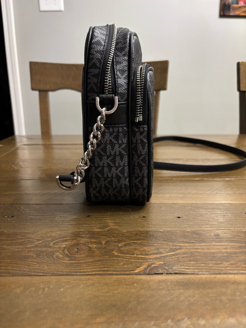 Michael Kors Jet Set Travel Medium North South Chain Crossbody Flight Bag - Picture 3 of 12